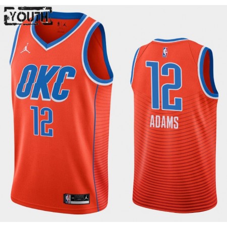 Kinder NBA Oklahoma City Thunder Trikot Steven Adams 12 Jordan Brand 2020-2021 Statement Edition Swingman